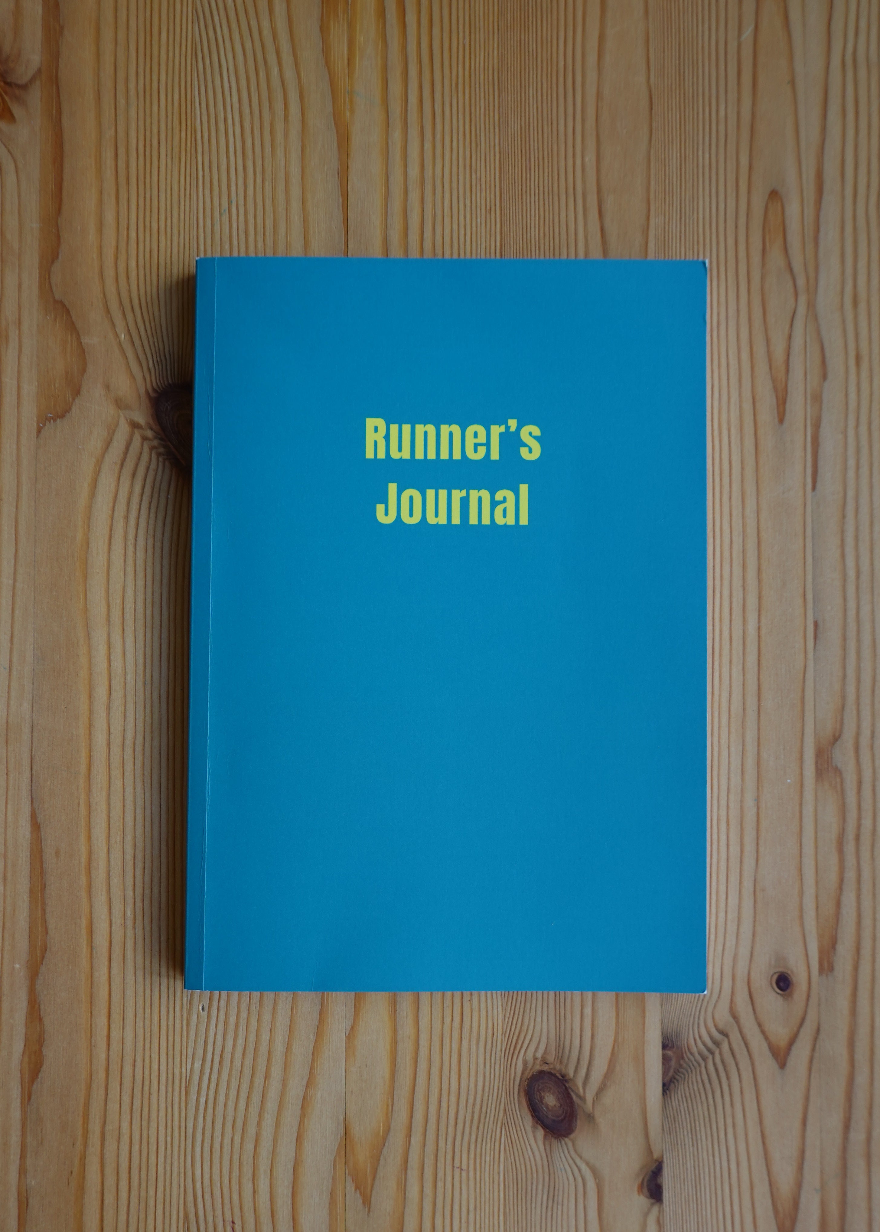 The Runner’s Journal - A5 Softcover Book Style