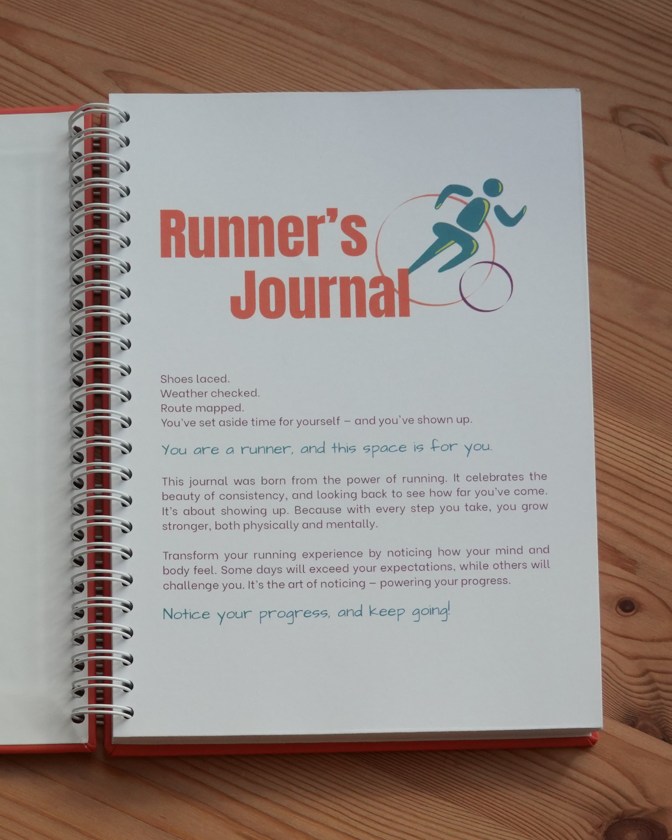 The Runner’s Journal - A5 Premium Hardcover Lay-Flat Design