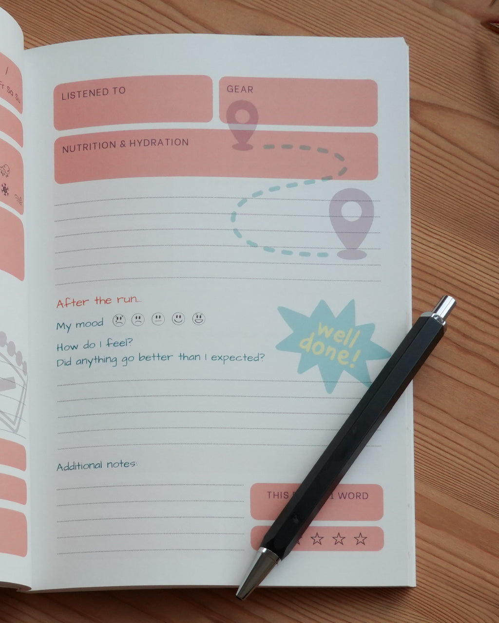The Runner’s Journal - A5 Softcover Book Style