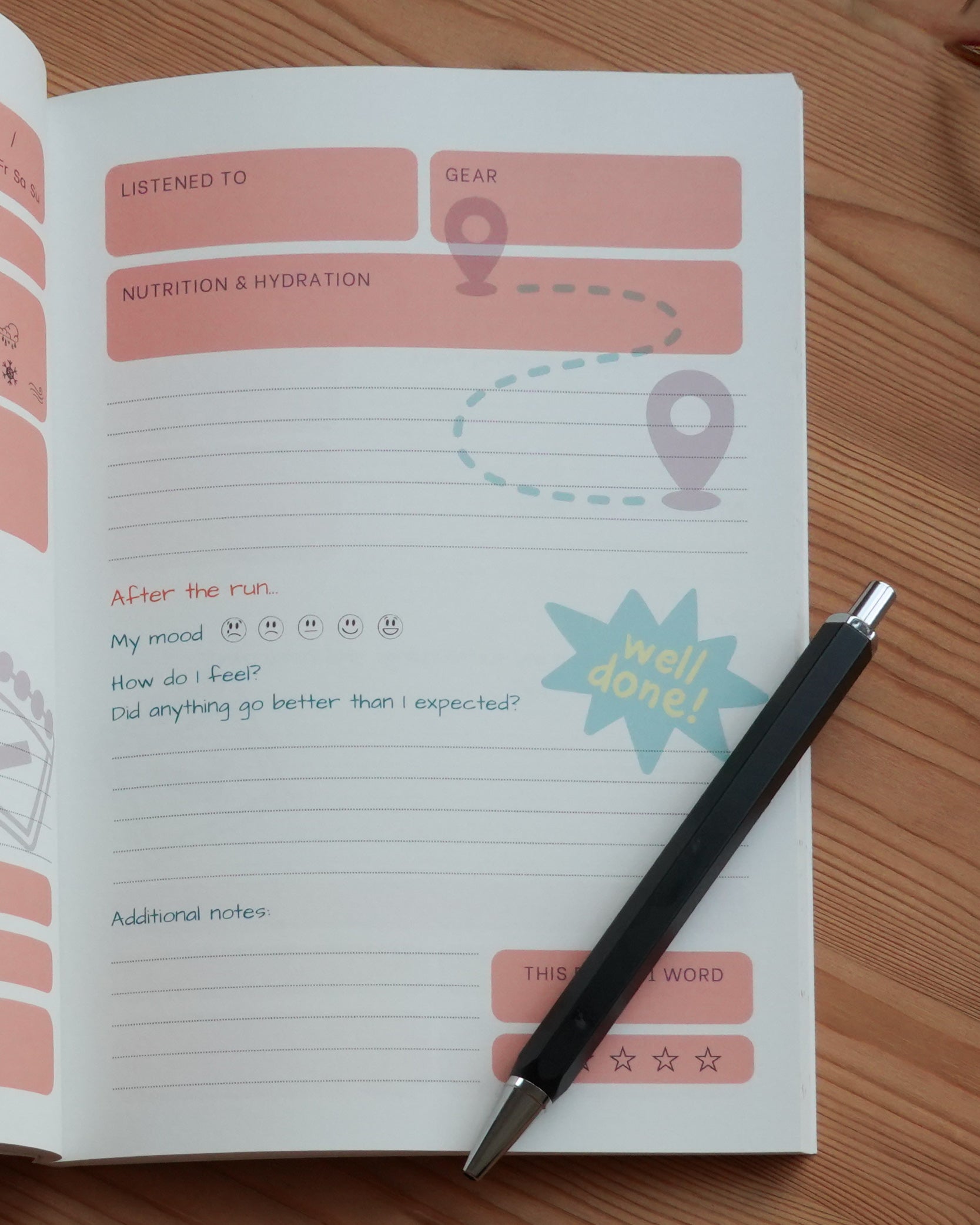 The Runner’s Journal - A5 Softcover Book Style